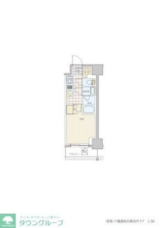 リビオメゾン戸越銀座の物件間取画像